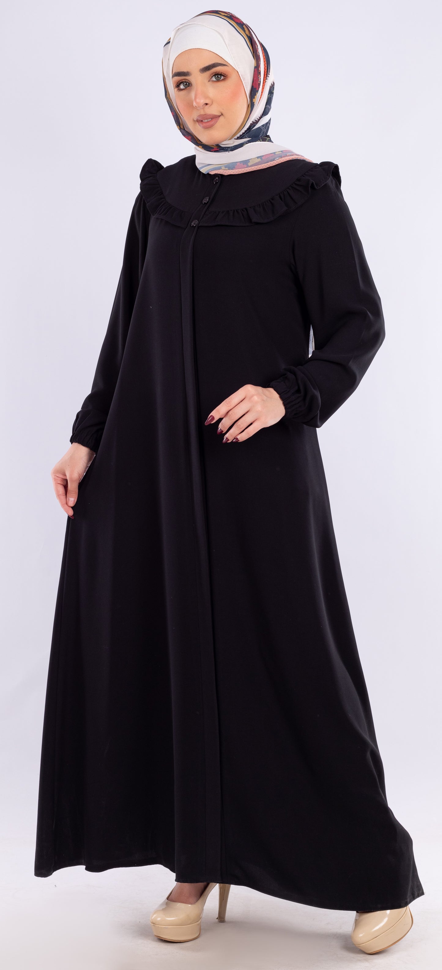 Abaya Queen - C245 In Black