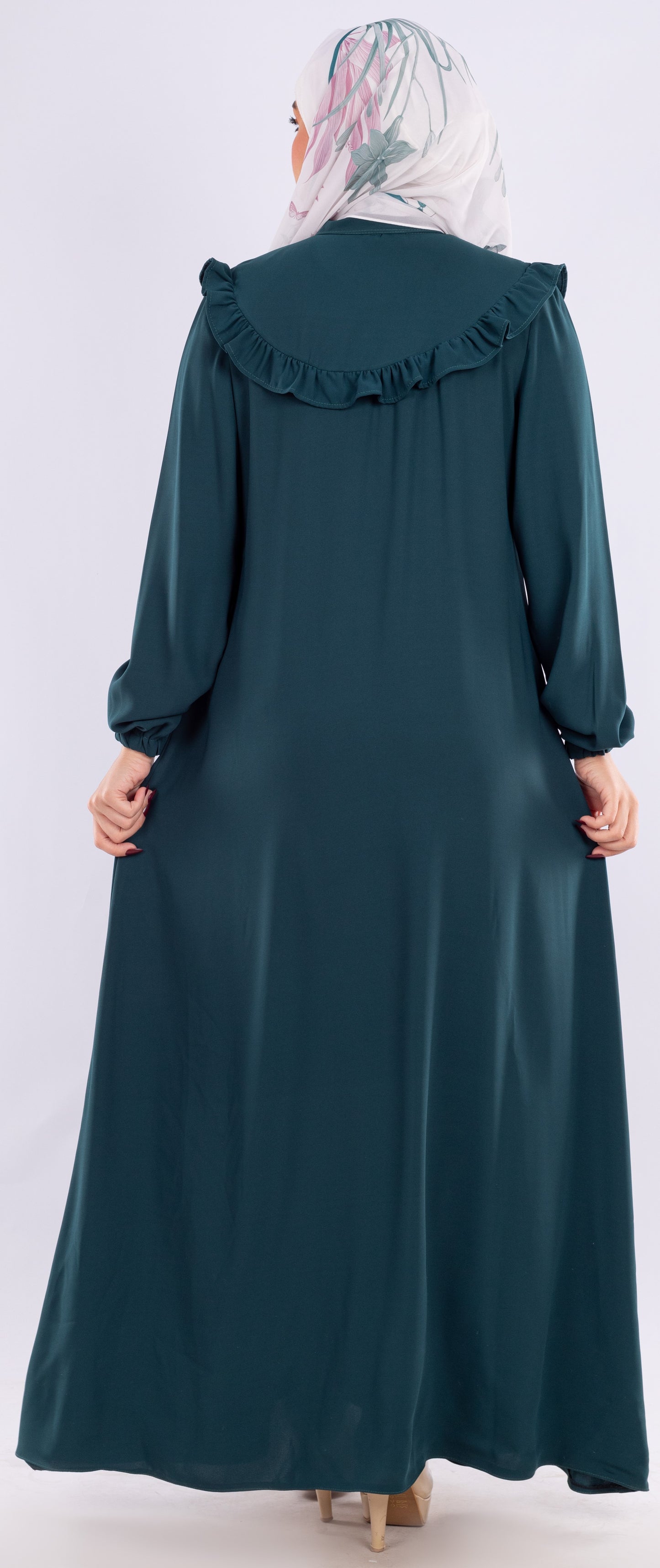 Abaya Queen - C245 In Emerald-Green