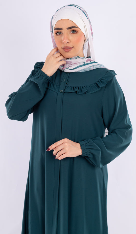 Abaya Queen - C245 In Emerald-Green