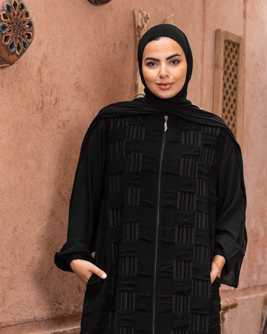 Cedra Black Abaya - C212 سيدرا
